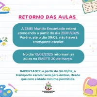 Retorno das Aulas