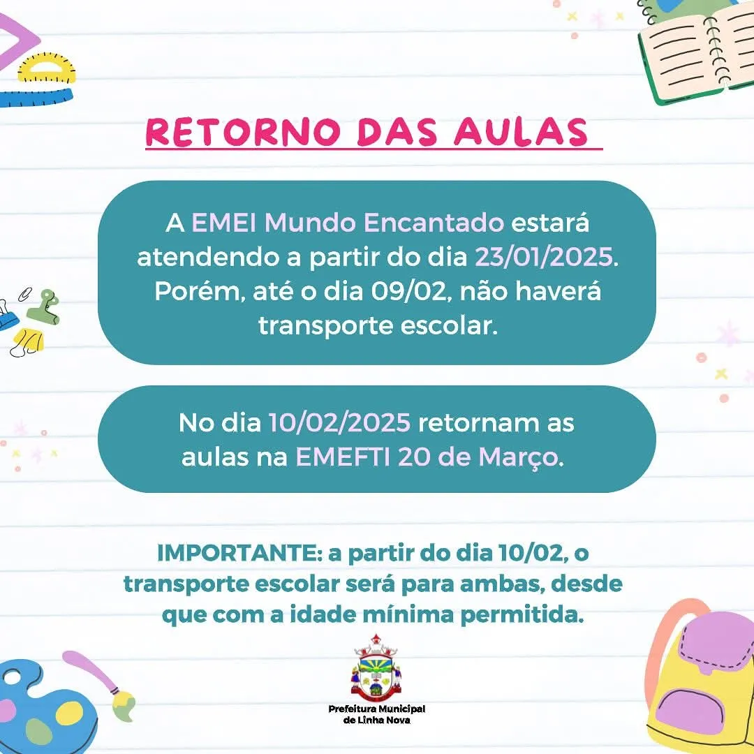 Retorno das Aulas