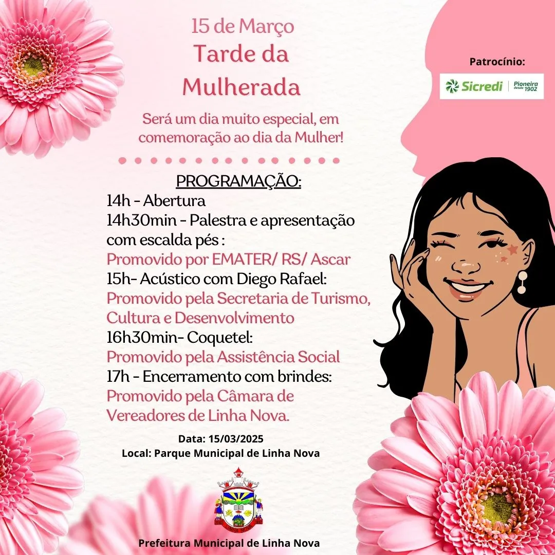 Tarde da Mulherada - Evento alusivo ao Dia da Mulher