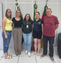 Visita da Supervisora Regional do Servio Nacional de Aprendizagem - SENAR