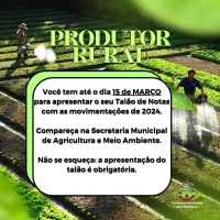 Ateno, Produtor Rural!